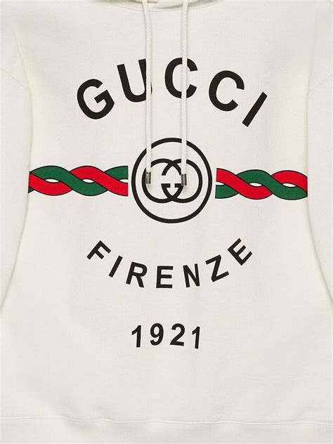 felpa gucci bianca logo quadrato fake